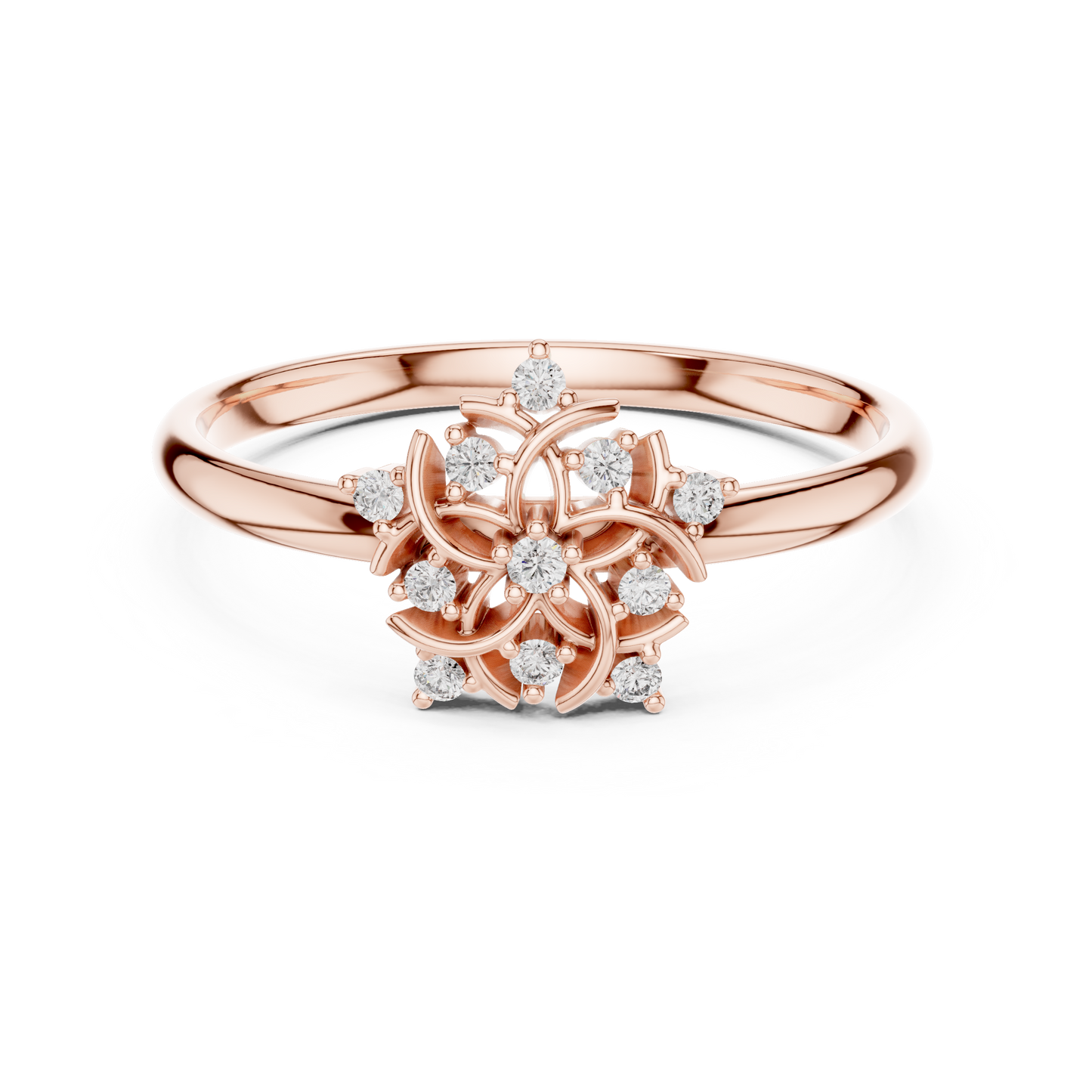 Sovereign Diamond Flower - Legacy Grade Luxury - Built For Women Who Rule - A Symbol Reserved For Elites