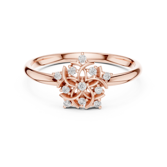 Sovereign Diamond Flower - Legacy Grade Luxury - Built For Women Who Rule - A Symbol Reserved For Elites