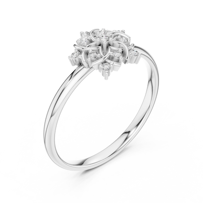 Sovereign Diamond Flower - Legacy Grade Luxury - Built For Women Who Rule - A Symbol Reserved For Elites