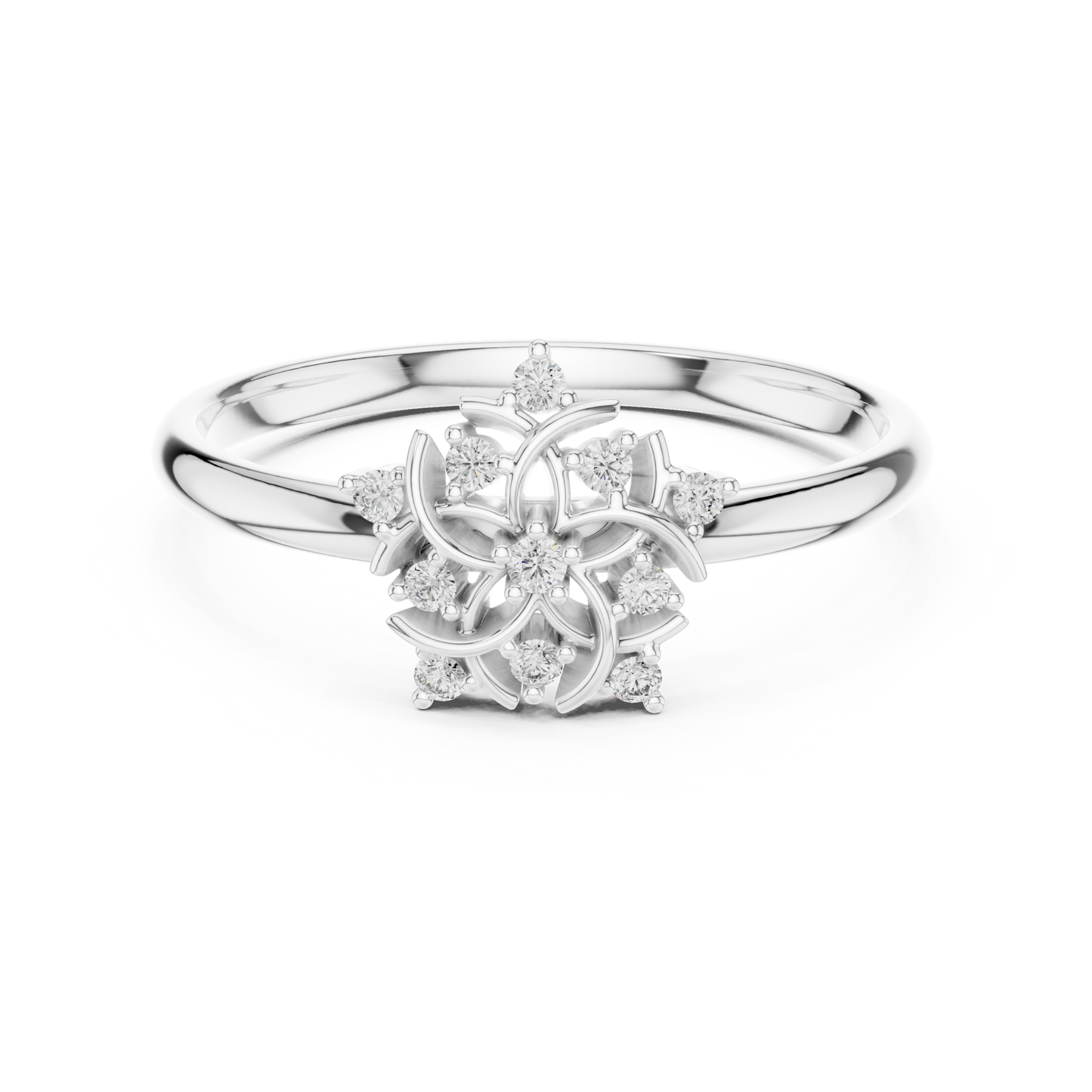 Sovereign Diamond Flower - Legacy Grade Luxury - Built For Women Who Rule - A Symbol Reserved For Elites