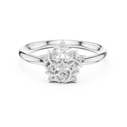 Sovereign Diamond Flower - Legacy Grade Luxury - Built For Women Who Rule - A Symbol Reserved For Elites