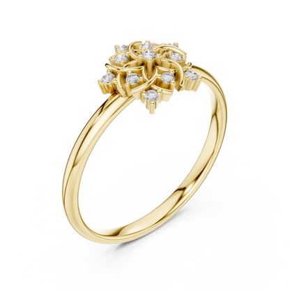 Sovereign Diamond Flower - Legacy Grade Luxury - Built For Women Who Rule - A Symbol Reserved For Elites