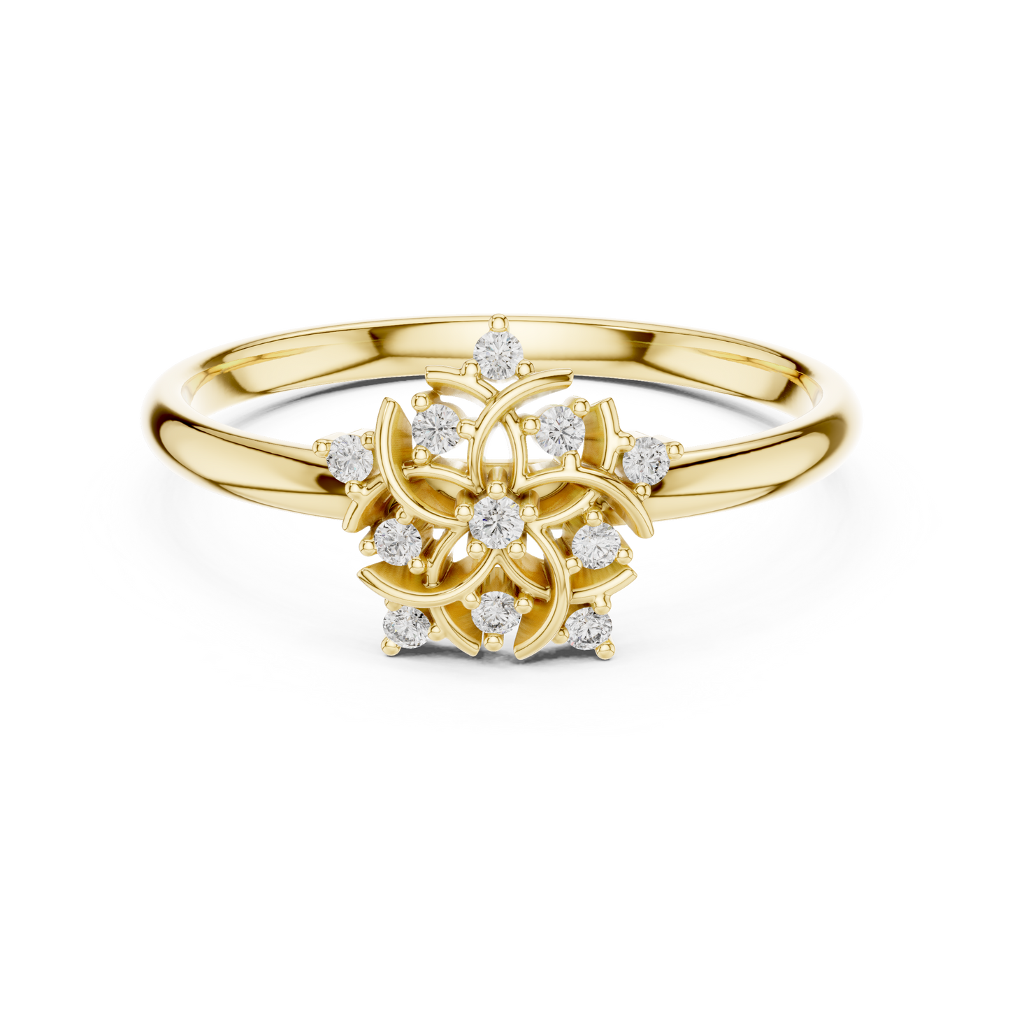 Sovereign Diamond Flower - Legacy Grade Luxury - Built For Women Who Rule - A Symbol Reserved For Elites