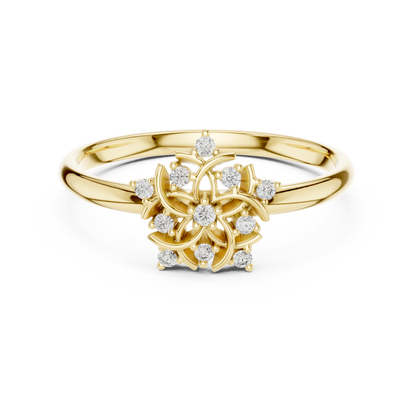 Sovereign Diamond Flower - Legacy Grade Luxury - Built For Women Who Rule - A Symbol Reserved For Elites