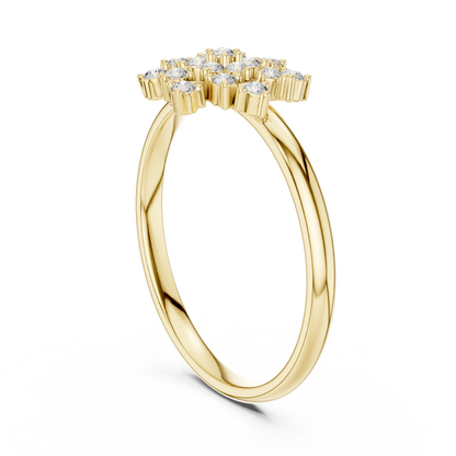 Dazzling Diamond Ring - Love In Brilliance - Designed For Forever Love - Exquisite Diamond Craft