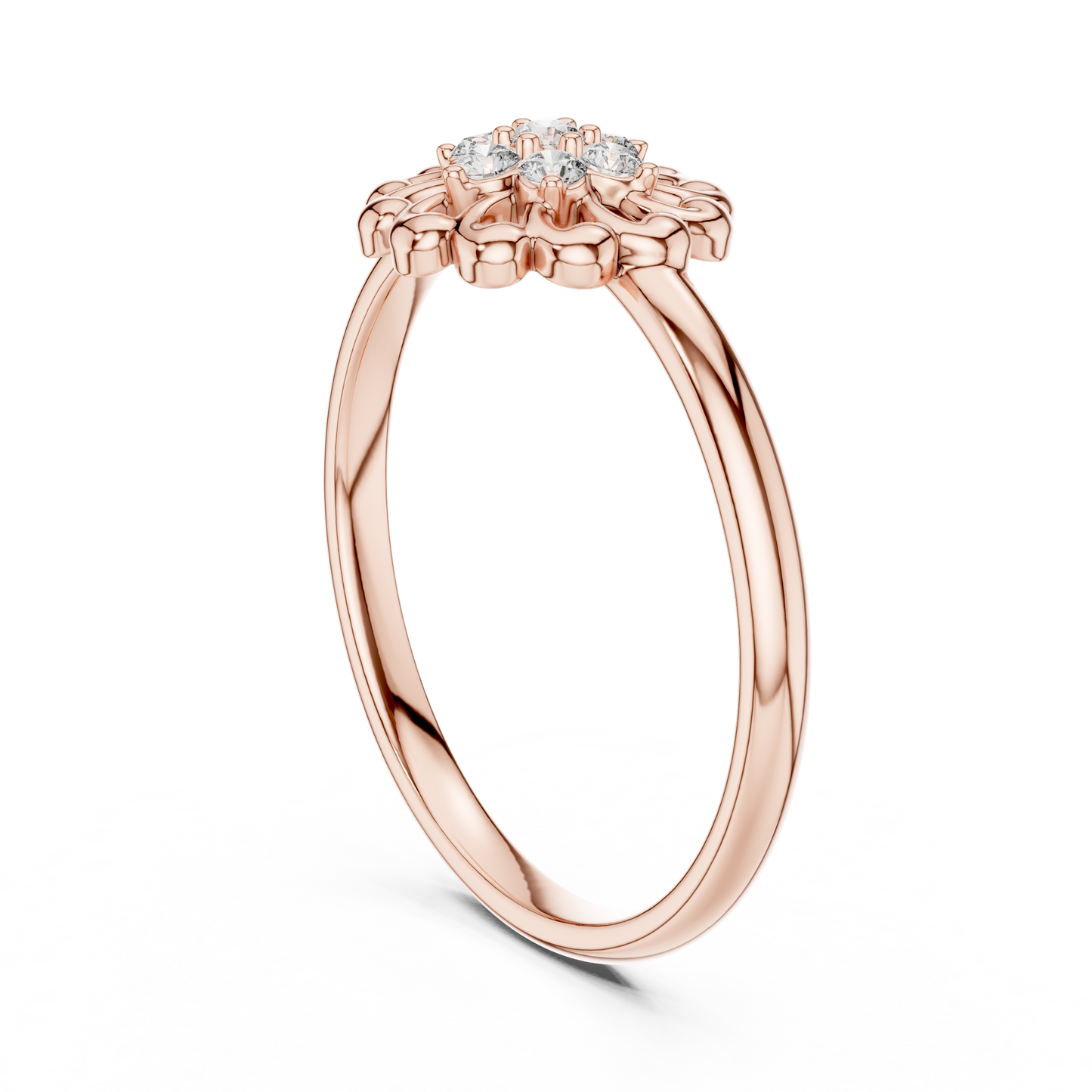 Museum-grade Diamond Bloom - The Royal Bloom Edition - The Prestige Bloom - Ultra Luxe Floral Halo