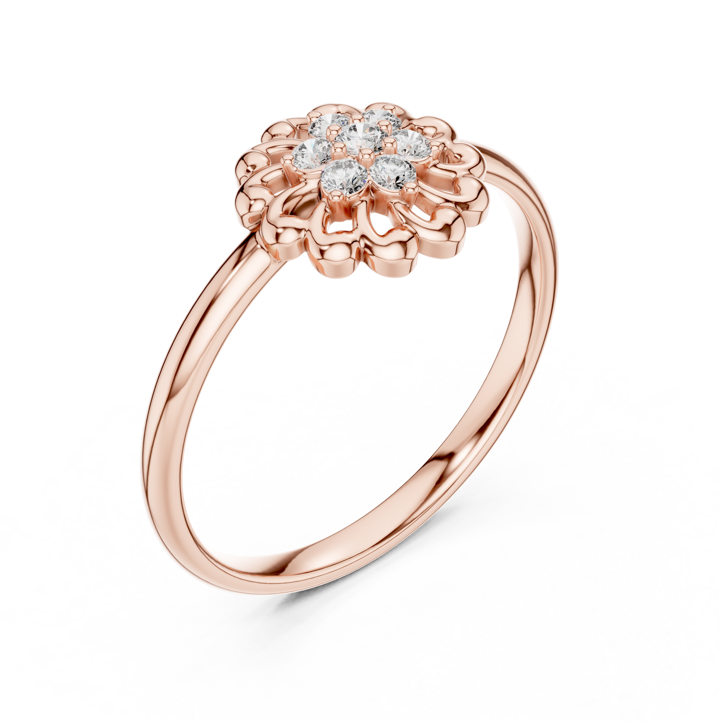 Museum-grade Diamond Bloom - The Royal Bloom Edition - The Prestige Bloom - Ultra Luxe Floral Halo