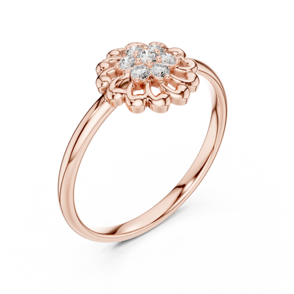 Museum-grade Diamond Bloom - The Royal Bloom Edition - The Prestige Bloom - Ultra Luxe Floral Halo