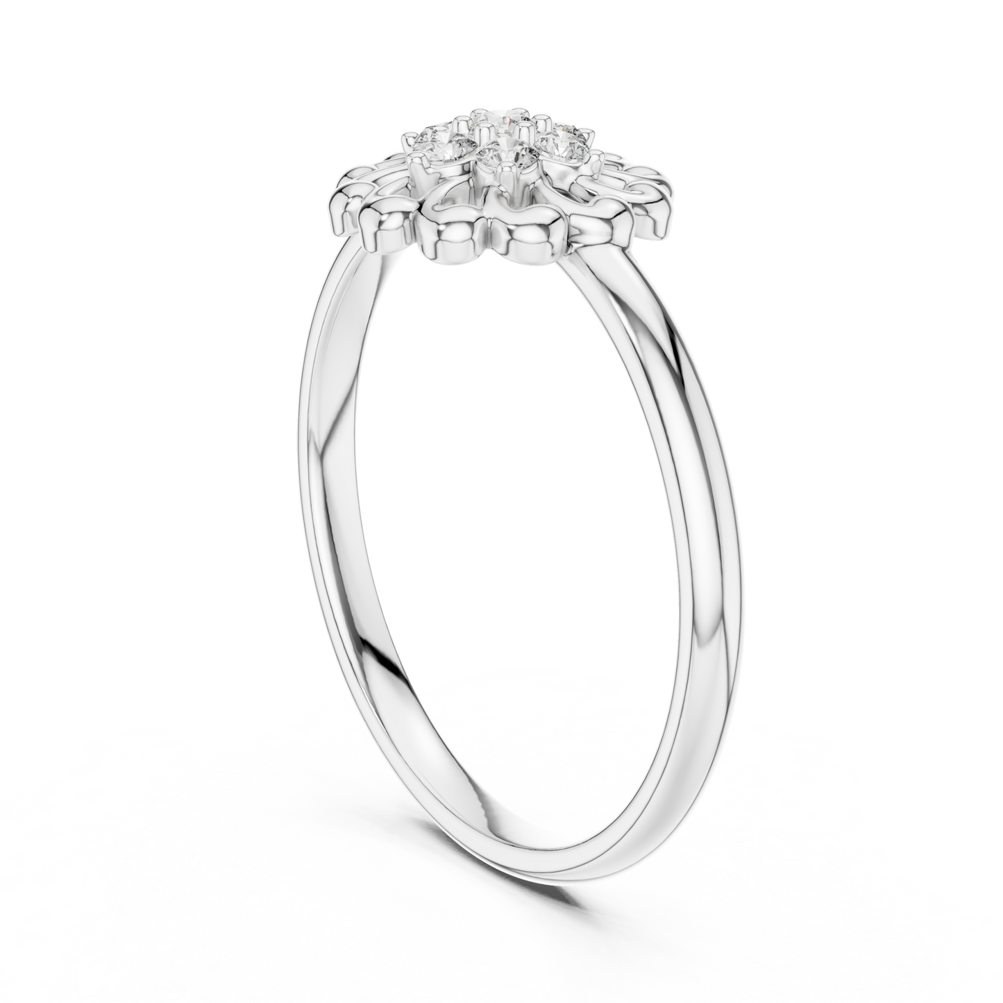 Museum-grade Diamond Bloom - The Royal Bloom Edition - The Prestige Bloom - Ultra Luxe Floral Halo