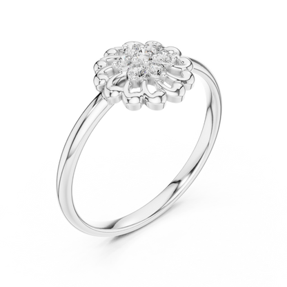 Museum-grade Diamond Bloom - The Royal Bloom Edition - The Prestige Bloom - Ultra Luxe Floral Halo