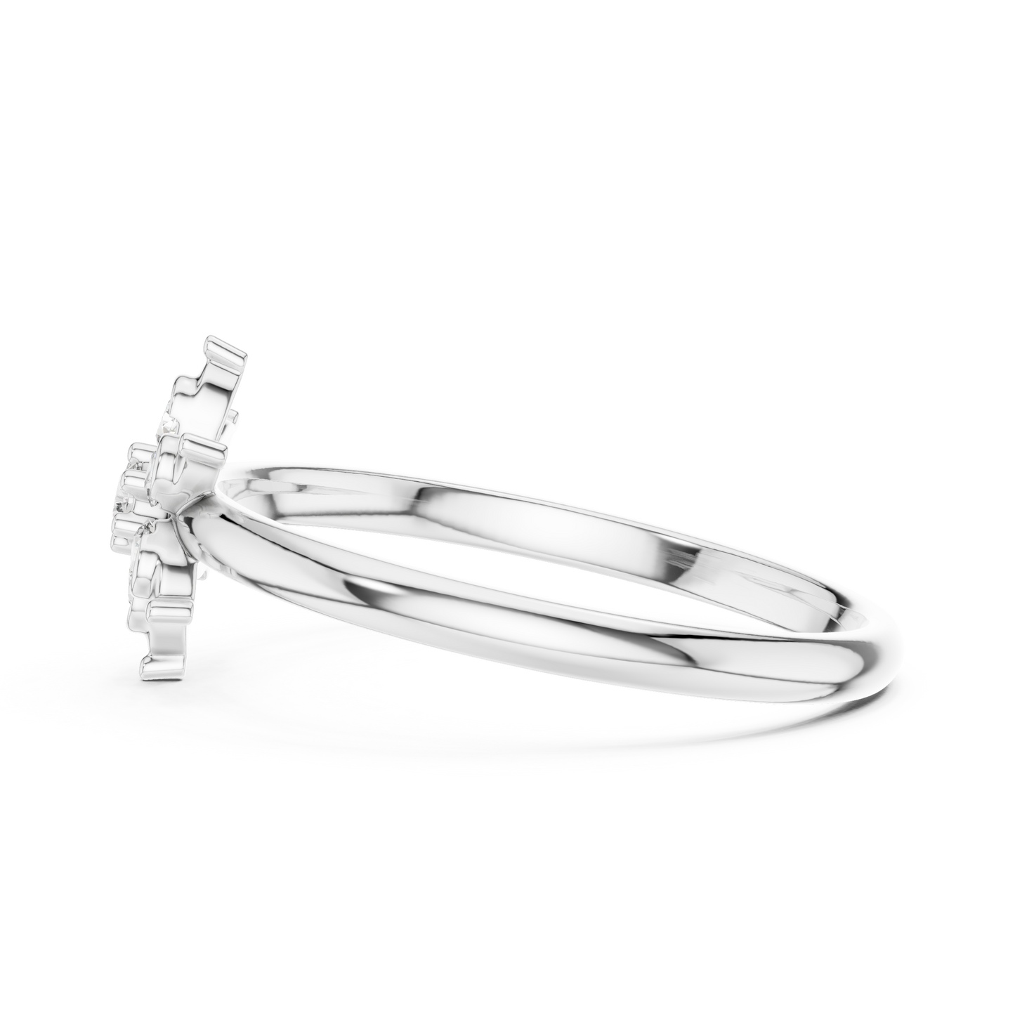 Beautiful flower diamond ring designed to celebrate love emotions elegance and everlasting brilliance