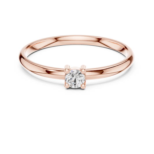 Simple Yet Stunning - Diamond Love Statement - Made To Seal Your Promise - Perfect Choice For Forever Love