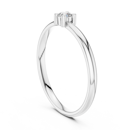 Simple Yet Stunning - Diamond Love Statement - Made To Seal Your Promise - Perfect Choice For Forever Love