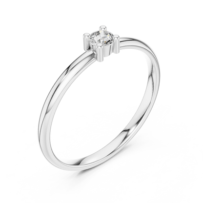 Simple Yet Stunning - Diamond Love Statement - Made To Seal Your Promise - Perfect Choice For Forever Love