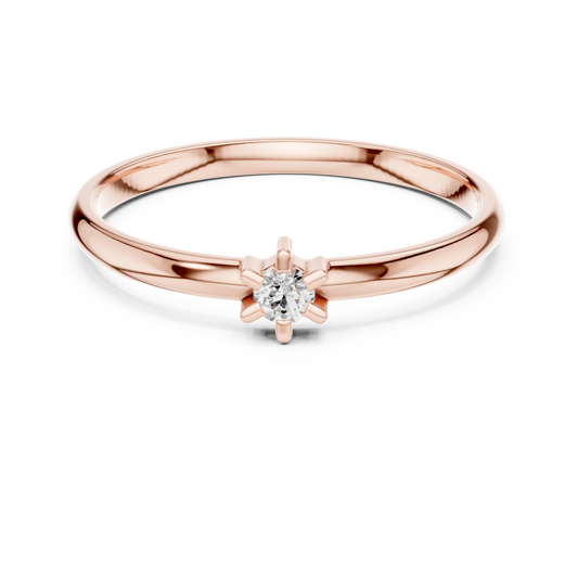 Promise In Silver Gold Plated - Crafted To Last Forever - Love Made Visible - Timeless Ring Iconic Bond