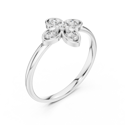 Classic Meets Modern - Diamond Silver Gold Plated  Harmony - Forever Style Statement Jewelry