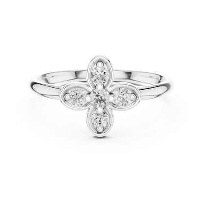 Classic Meets Modern - Diamond Silver Gold Plated  Harmony - Forever Style Statement Jewelry