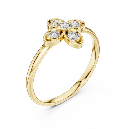 Classic Meets Modern - Diamond Silver Gold Plated  Harmony - Forever Style Statement Jewelry