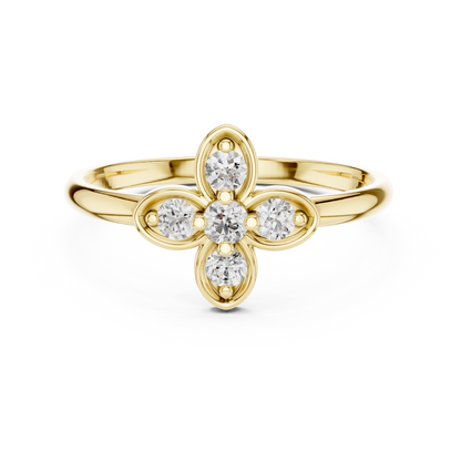 Classic Meets Modern - Diamond Silver Gold Plated  Harmony - Forever Style Statement Jewelry