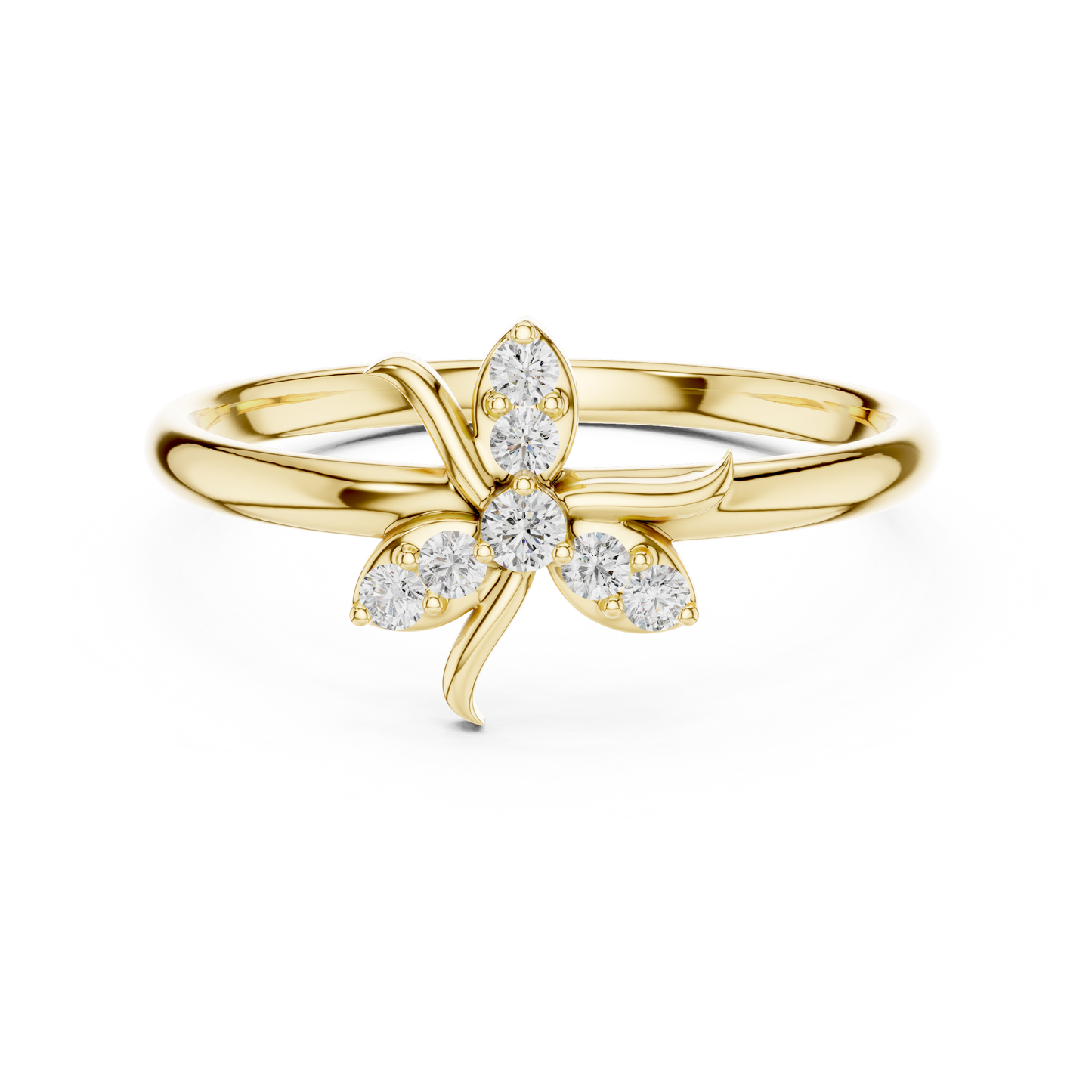 Petalstorm Orbit - Gilded Whispershape - Auric Bloomspell - Celestine Knotwork - Emotion in sparkle - Elegant floral diamonds - A promise in diamonds