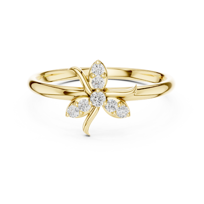 Petalstorm Orbit - Gilded Whispershape - Auric Bloomspell - Celestine Knotwork - Emotion in sparkle - Elegant floral diamonds - A promise in diamonds
