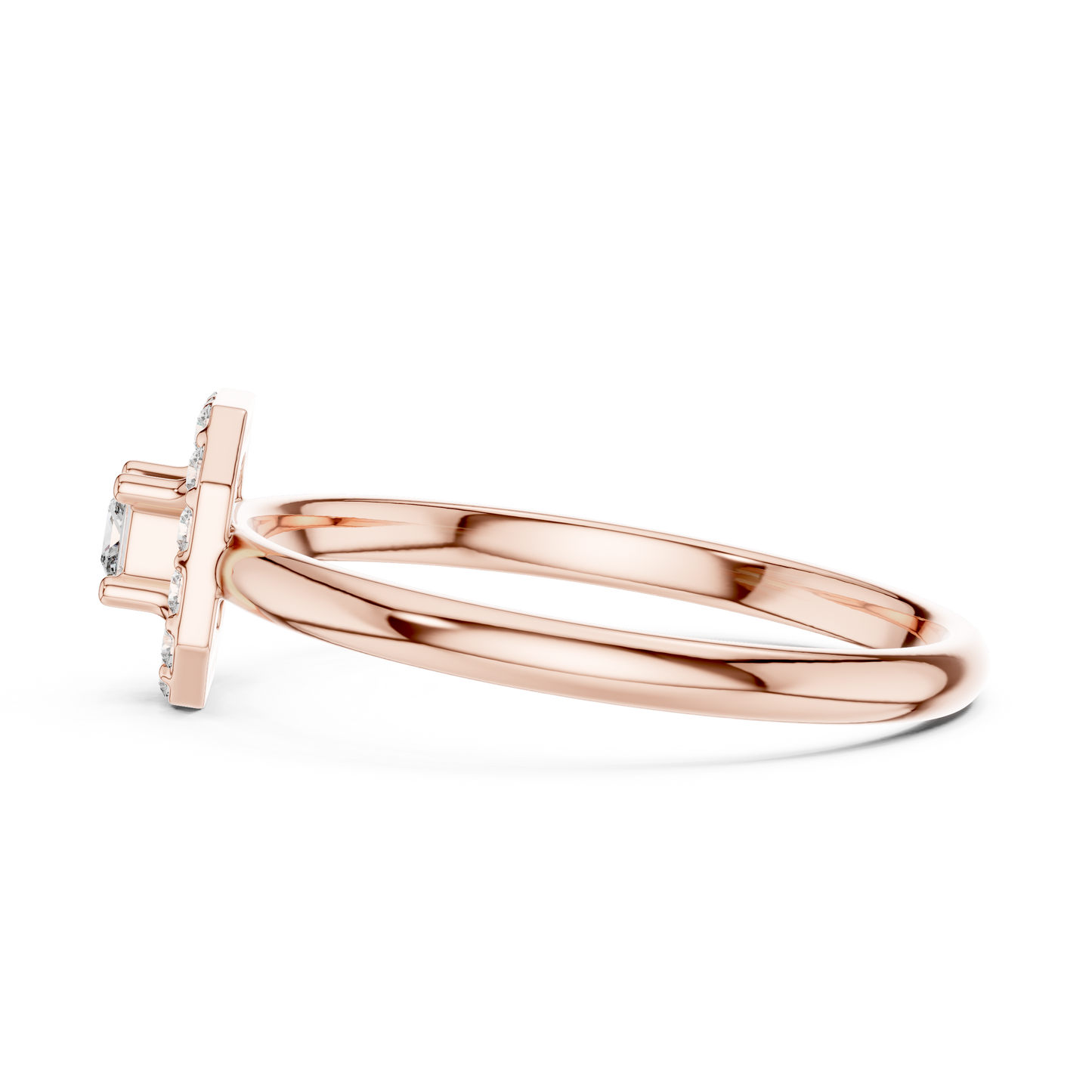 Princess diamond centerpiece | radiant halo sparkle | symbol of endless devotion