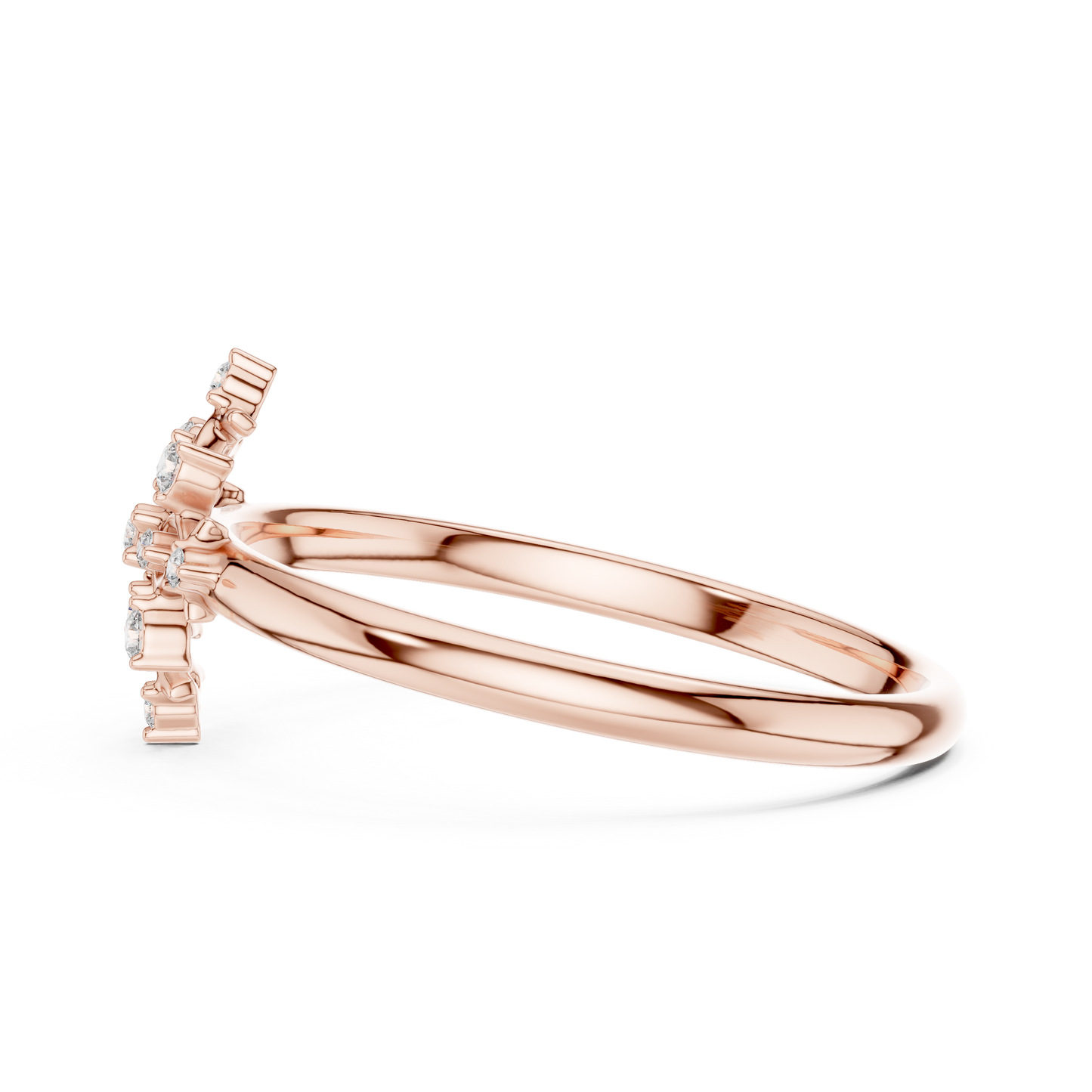 Vintage Starburst Diamond Ring | Timeless Fine 925 Sterling Silver  Craft | Romantic Everyday Luxury Wear