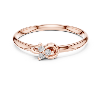 Gallery Grade Diamond Ring | Refined Gold Knot Craft | Luxury Collector Engagement Promise Jewelry