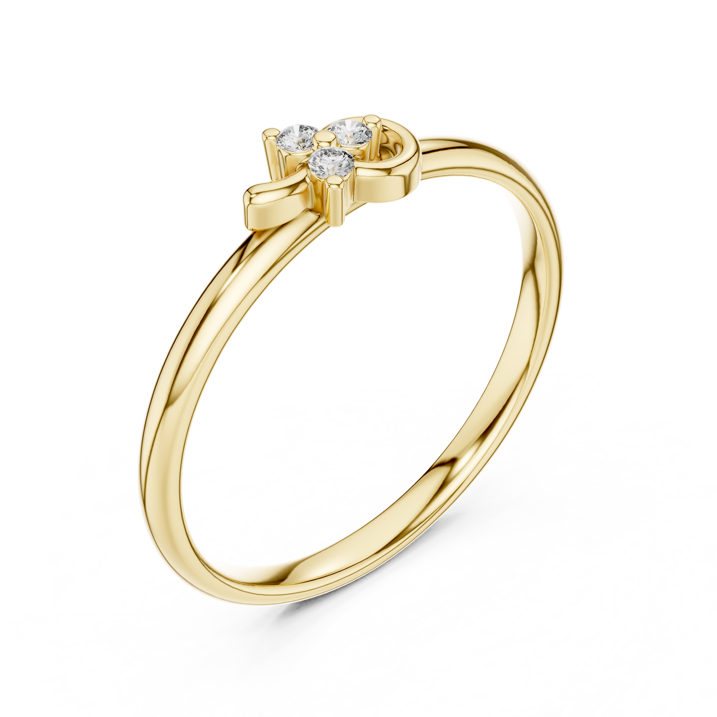 Gallery Grade Diamond Ring | Refined Gold Knot Craft | Luxury Collector Engagement Promise Jewelry