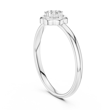 Pure Craftsmanship Gold -Sparkling Diamond Trio - Designed For Timeless Romance