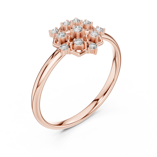 Inspired floral design - Brilliant diamond sparkle - Perfect gifting choice ever