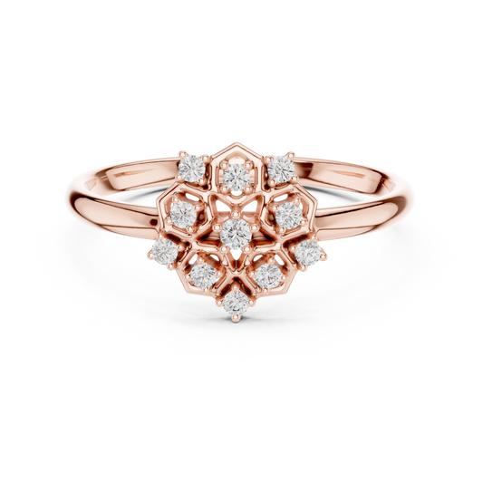 Inspired floral design - Brilliant diamond sparkle - Perfect gifting choice ever