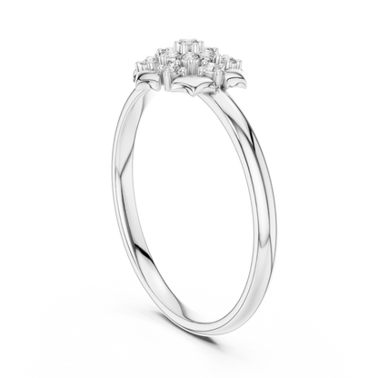 Beautiful Floral Diamond Ring | Fine Detailing Premium Shine | Crafted For Love That Lasts