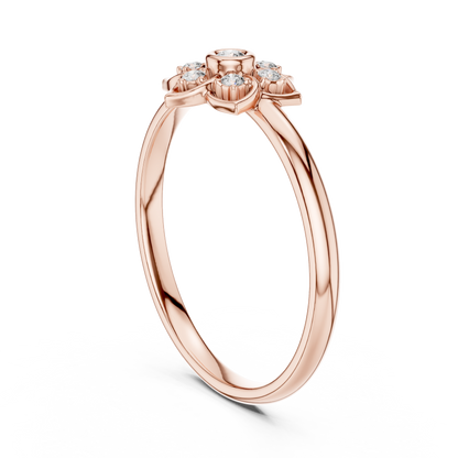 Majestic Floral Diamond | Opulent Gold Jewelry | Powerfully Elegant Design With Rare Brilliance