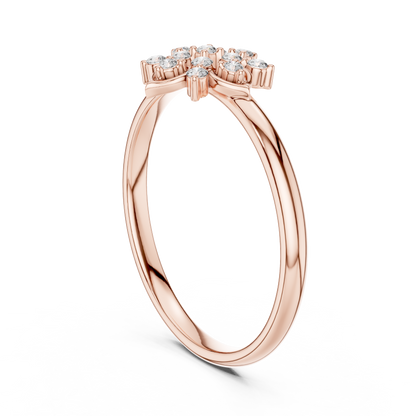 Heavenly Floral Diamond Ring | Elite Cluster Crown | Rare Next Gen Timeless Luxury Statement