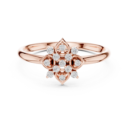 Heavenly Floral Diamond Ring | Elite Cluster Crown | Rare Next Gen Timeless Luxury Statement