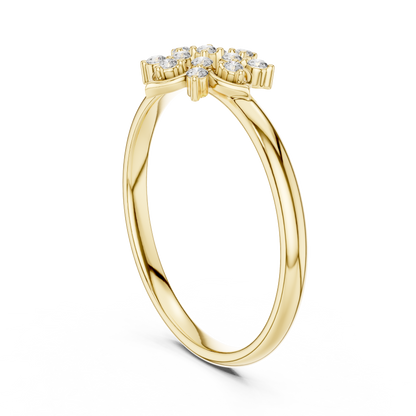 Heavenly Floral Diamond Ring | Elite Cluster Crown | Rare Next Gen Timeless Luxury Statement