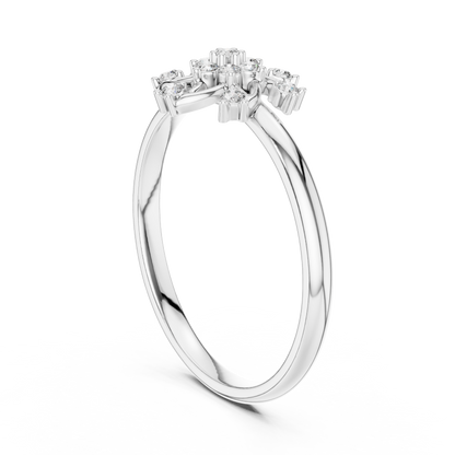 Stellar Muse Diamond Ring | Elite 925 Sterling Silver Engineering | An Icon Crafted For Eternity