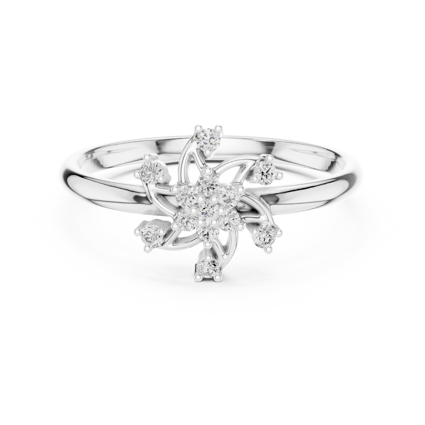 Stellar Muse Diamond Ring | Elite 925 Sterling Silver Engineering | An Icon Crafted For Eternity