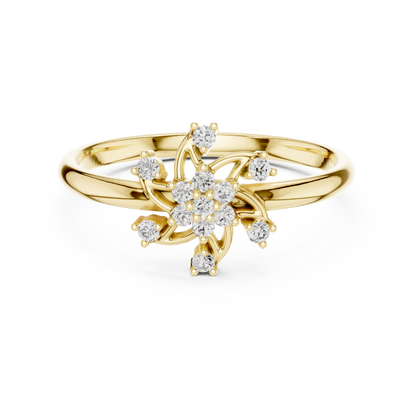 Stellar Muse Diamond Ring | Elite 925 Sterling Silver Engineering | An Icon Crafted For Eternity