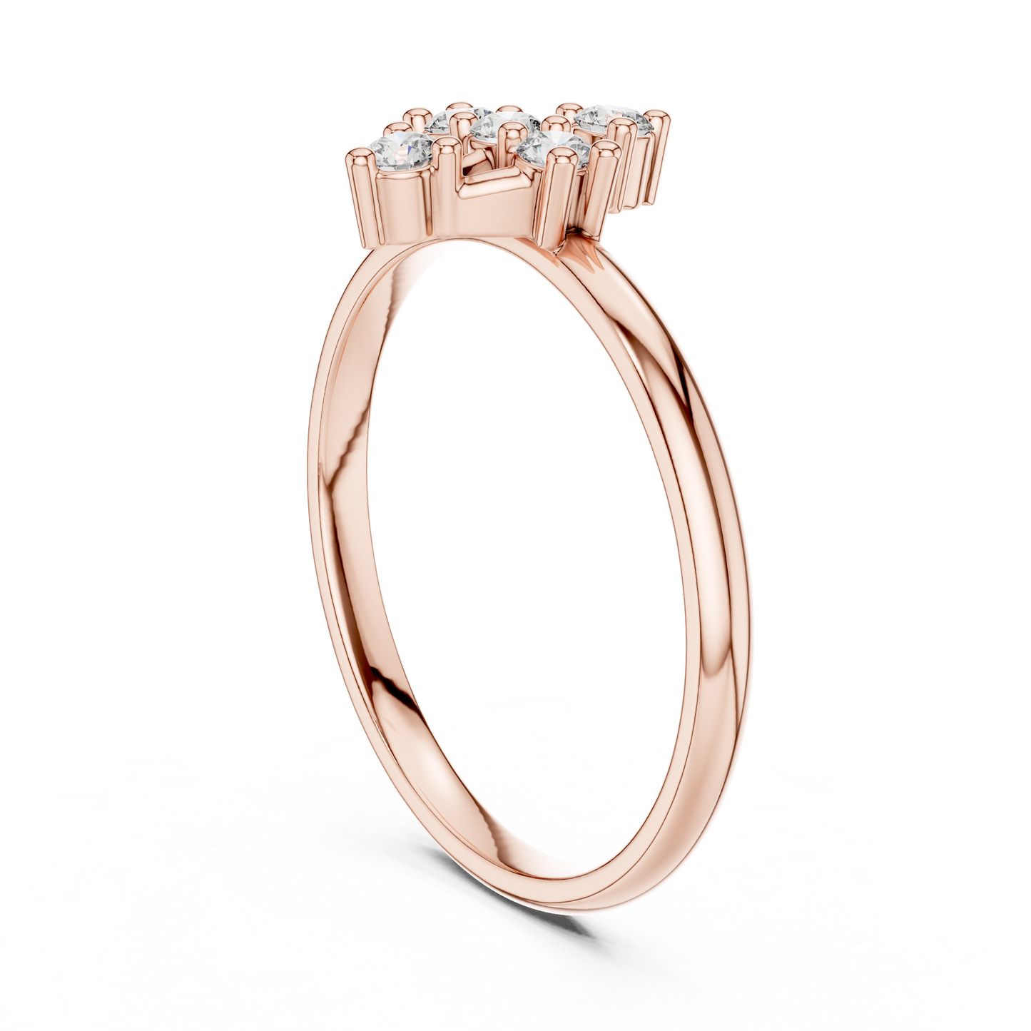 Fine crafted diamond ring | romantic glow lasting promise | a symbol of lifelong togetherness