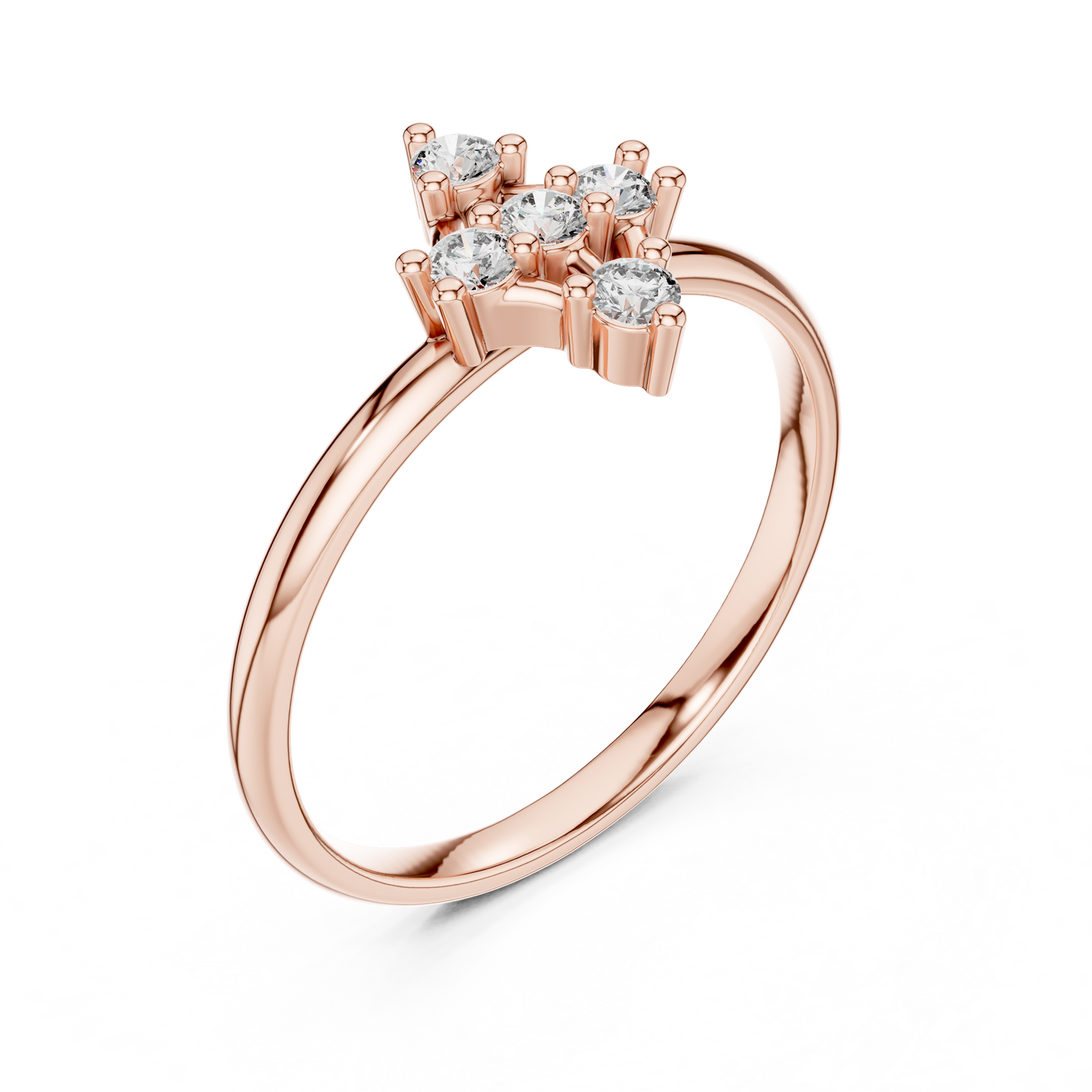 Fine crafted diamond ring | romantic glow lasting promise | a symbol of lifelong togetherness