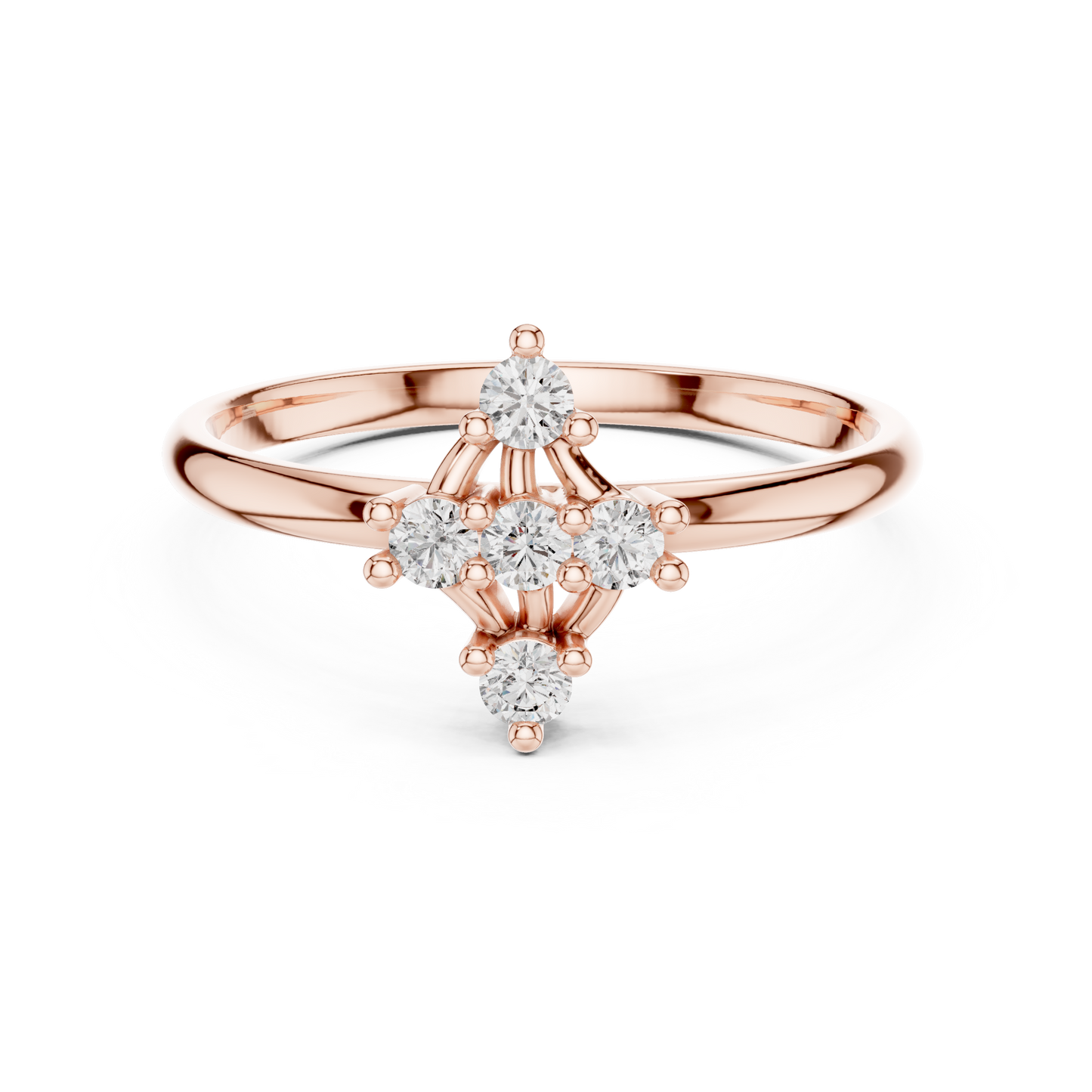 Fine crafted diamond ring | romantic glow lasting promise | a symbol of lifelong togetherness