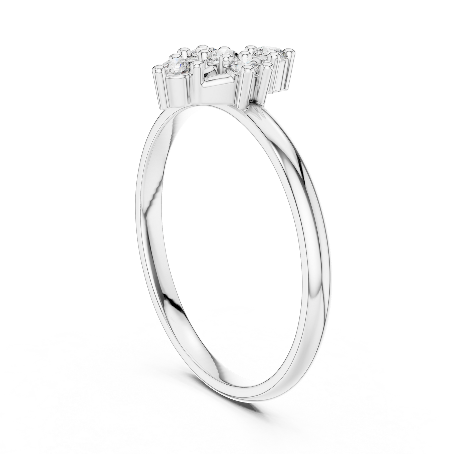 Fine crafted diamond ring | romantic glow lasting promise | a symbol of lifelong togetherness