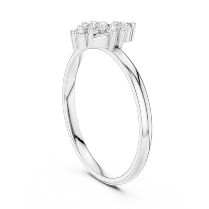 Fine crafted diamond ring | romantic glow lasting promise | a symbol of lifelong togetherness