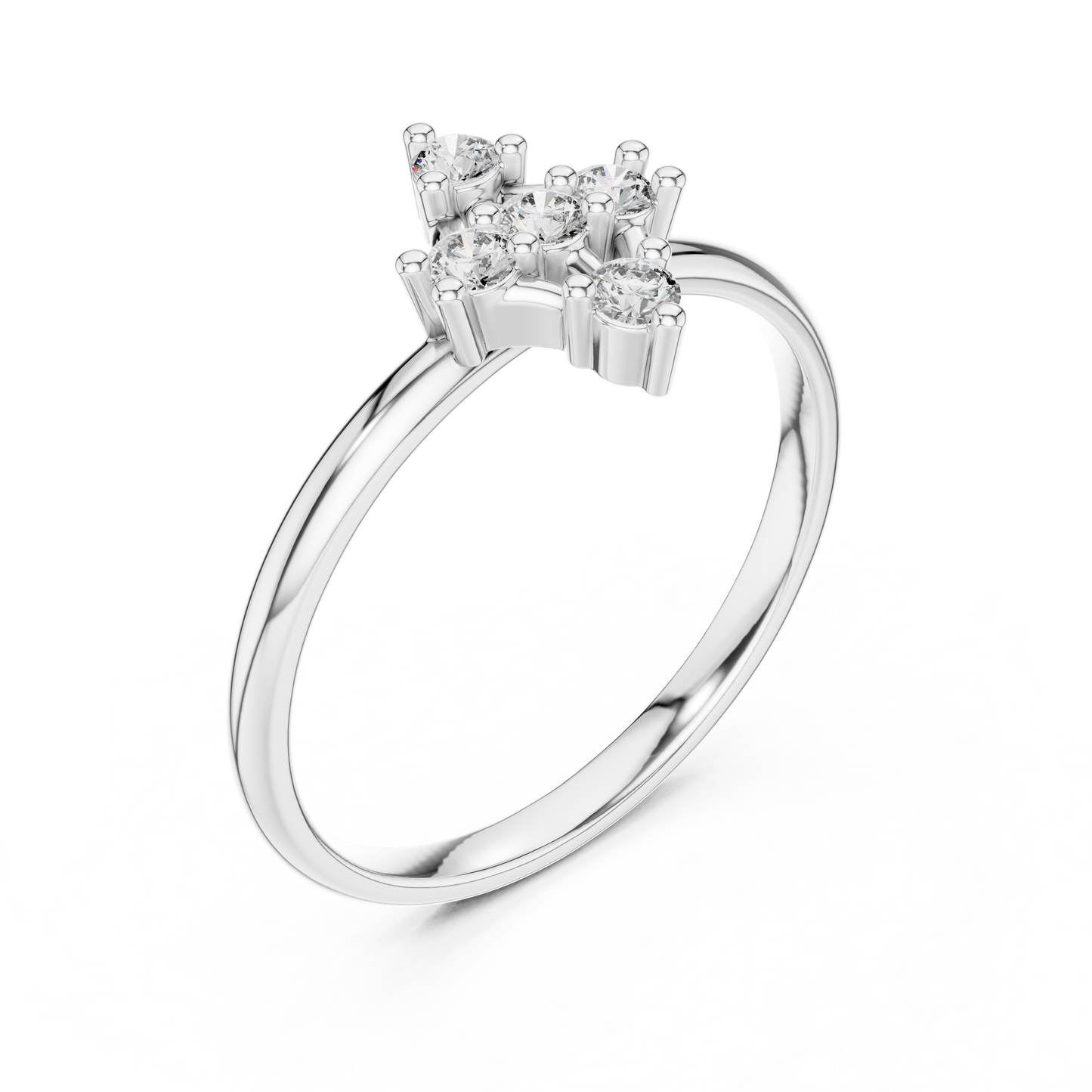Fine crafted diamond ring | romantic glow lasting promise | a symbol of lifelong togetherness