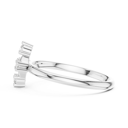 Fine crafted diamond ring | romantic glow lasting promise | a symbol of lifelong togetherness