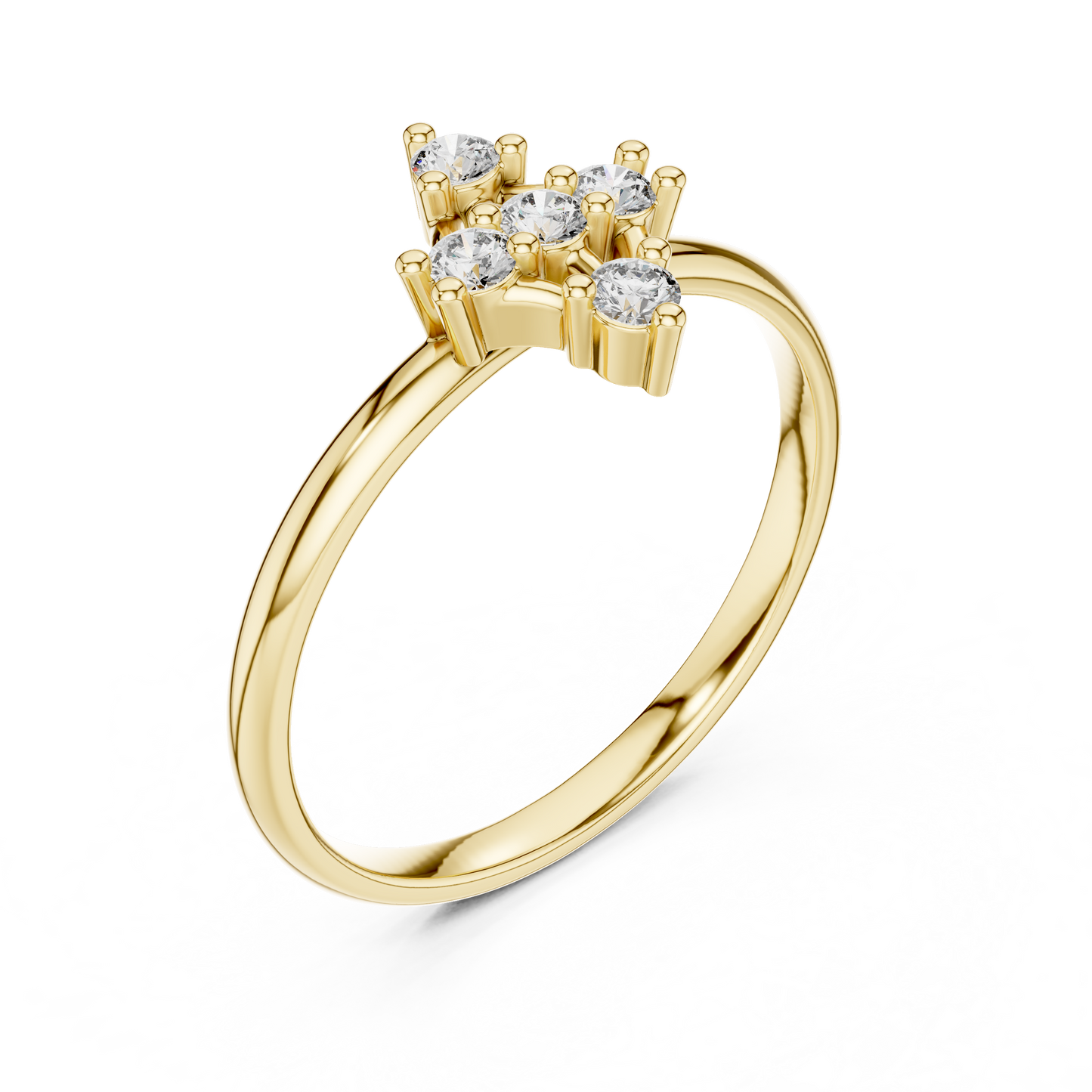 Fine crafted diamond ring | romantic glow lasting promise | a symbol of lifelong togetherness