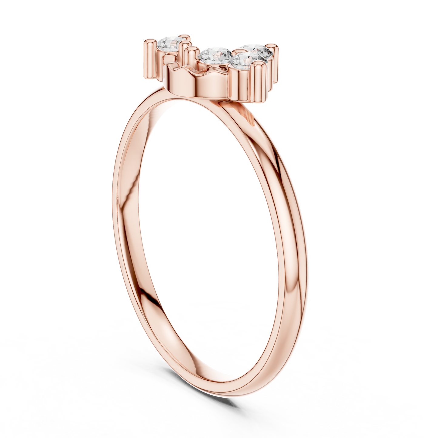 Beautifully designed diamond ring showcasing fine craftsmanship luxury shine and modern feminine charm