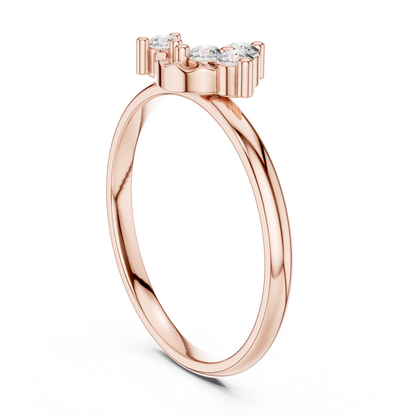 Beautifully designed diamond ring showcasing fine craftsmanship luxury shine and modern feminine charm